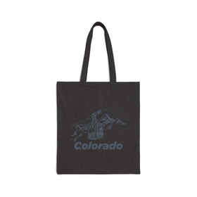 Colorado Cotton Canvas Tote Bag - 15" x 16" - 0