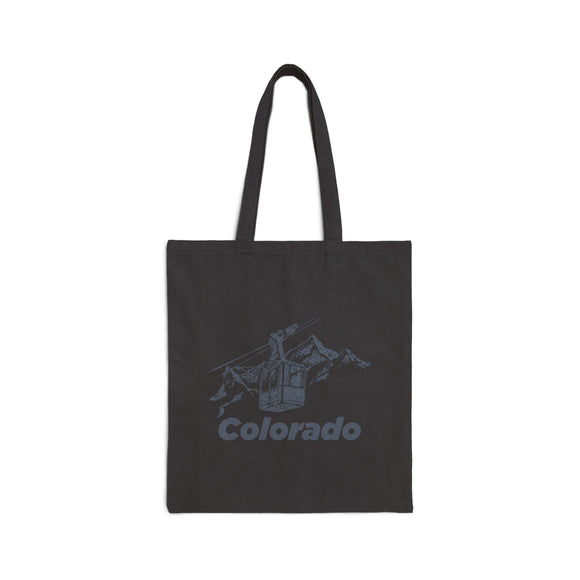 Colorado Cotton Canvas Tote Bag - 15" x 16"