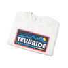 Telluride, Colorado Sweatshirt - Mountain Graphic Crewneck
