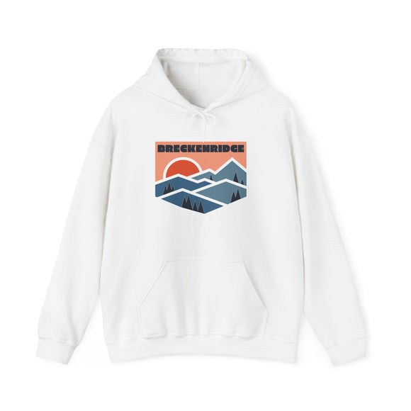 Breckenridge, Colorado Hoodie - Unisex Mountain Breckenridge Hoodie Graphic Sweatshirt
