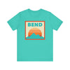 Retro Bend, Oregon T-Shirt, Mountain Sun Tee, Unisex Graphic Shirt, Vintage Bend, Oregon Top, Outdoor Adventure Clothing