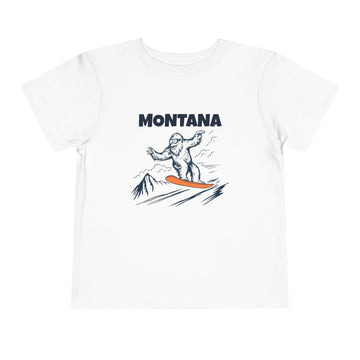 Montana Yeti Snowboard Toddler Tee - 0