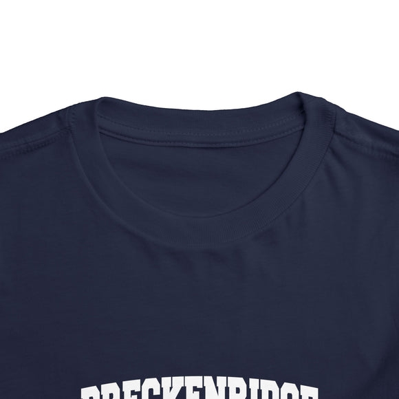 Breckenridge, Colorado Toddler Graphic Tee - Kids Breckenridge Vacation T-Shirt