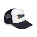 Acadia National Park Pennant Trucker Hat — Vintage Foam Mesh Cap-7