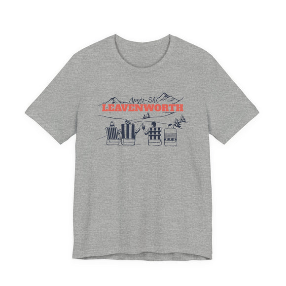 Leavenworth, Washington Après-ski T-Shirt - Vintage Mountain Graphic Tee