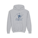 California Youth Hoodie - Snow Ski Kids California Hooded Sweatshirt-2