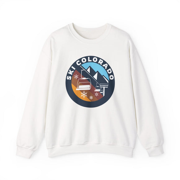 Colorado Sweatshirt - Ski Lift Colorado Crewneck Sweatshirt