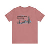 Jackson Hole, Wyoming T-Shirt - Retro Ski Mountain Gondola Unisex Jackson Hole Shirt