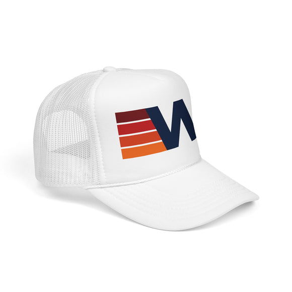 Wisconsin Trucker Hat - WI Abbr retro cap