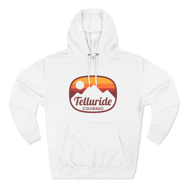 Premium Telluride, Colorado Hoodie - Retro Unisex Telluride Sweatshirt