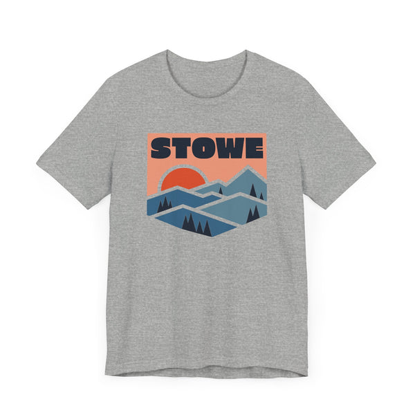 Stowe, Vermont T Shirt - Retro Graphic Tee