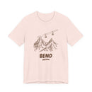 Bend, Oregon Mountain T-Shirt — Vintage Gondola Ski Mountain Tee-3