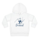 Vermont Toddler Hoodie - Unisex Vintage Skiing Vermont Sweatshirt-1