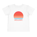 Boulder, Colorado Toddler T-Shirt - Retro 80s Toddler Boulder Shirt-2