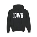 Iowa Youth Hoodie - Kids Iowa Hooded Sweatshirt-2