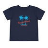 Newport Beach, California Toddler T-Shirt - Retro Palm Tree Toddler Newport Beach Shirt