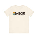 Milwaukee, Wisconsin tee - MKE t shirt retro stripes-1