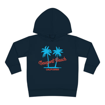 Buy navy Newport Beach, California Toddler Hoodie - Unisex Newport Beach Toddler Sweatshirt