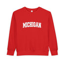 Michigan Sweatshirt - Michigan Crewneck Sweatshirt-6