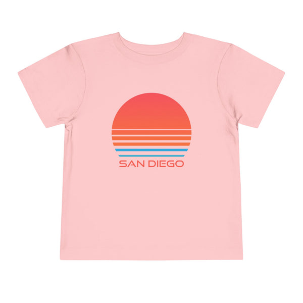 San Diego, California Toddler T-Shirt - Retro 80s Toddler San Diego Shirt