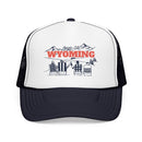 Wyoming Après-ski Trucker Hat — Foam Mesh Cap-1