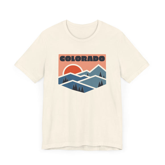 Colorado T Shirt - Retro Graphic Colorado Tee