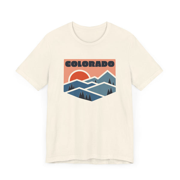 Colorado T Shirt - Retro Graphic Colorado Tee