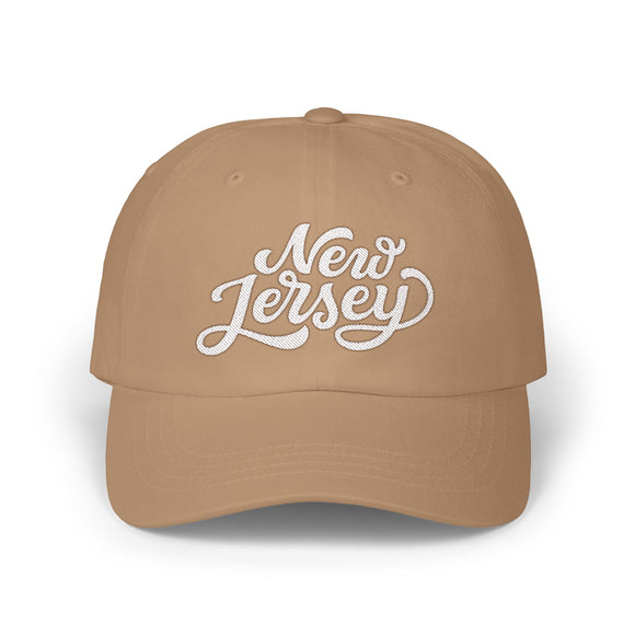 New Jersey Dad Hat - Embroidered New Jersey Classic Dad Cap