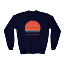 North Carolina Youth Sweatshirt - Unisex Kid's North Carolina Crewneck Sweatshirt-4