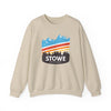 Stowe, Vermont Sweatshirt - Unisex Retro Crewneck Stowe Sweatshirt