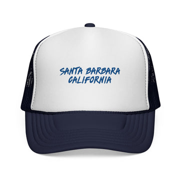 Buy dark-navy Santa Barbara Trucker Cap | California Hat