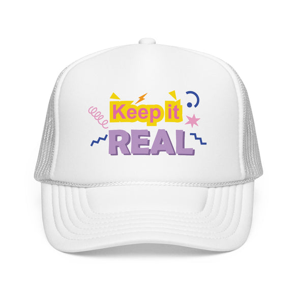Keep It Real Trucker Hat Boho