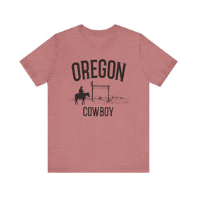 Oregon Cowboy T Shirt - Oregon Graphic Tee - 0