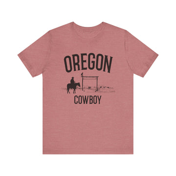 Oregon Cowboy T Shirt - Oregon Graphic Tee - 0