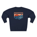 Premium Wyoming Mountain Graphic Sweatshirt-4