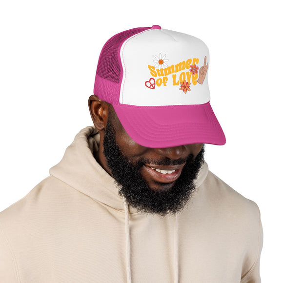 Summer of Love Trucker Hat Boho
