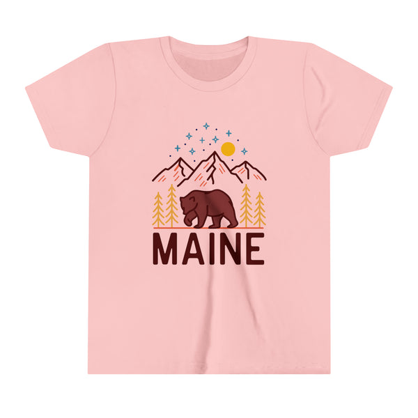 Maine Youth T-Shirt - Unisex Kids Maine Shirt
