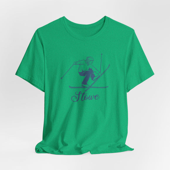 Stowe, Vermont T Shirt - Vintage Ski Graphic Tee
