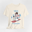 Vail, Colorado T Shirt - Ski Snowman Graphic Tee-10