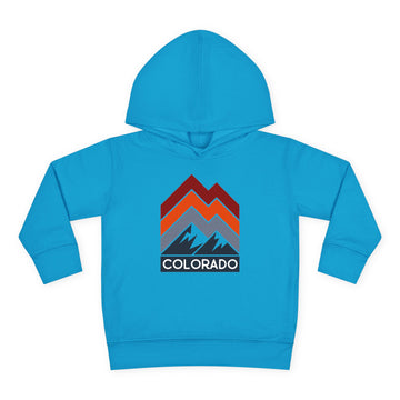 Buy turquoise Colorado Toddler Hoodie - Unisex Colorado Toddler Sweatshirt