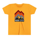 Park City, Utah Youth Shirt - Retro Mountain Park City Kid's T-Shirt-5