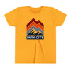 Park City, Utah Youth Shirt - Retro Mountain Park City Kid's T-Shirt