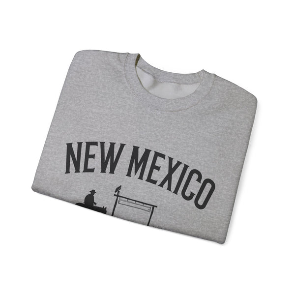 New Mexico Sweatshirt - New Mexico Cowboy Graphic Crewneck