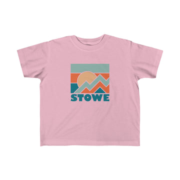 Buy pink Stowe, Vermont Toddler T-Shirt - Toddler Stowe Shirt