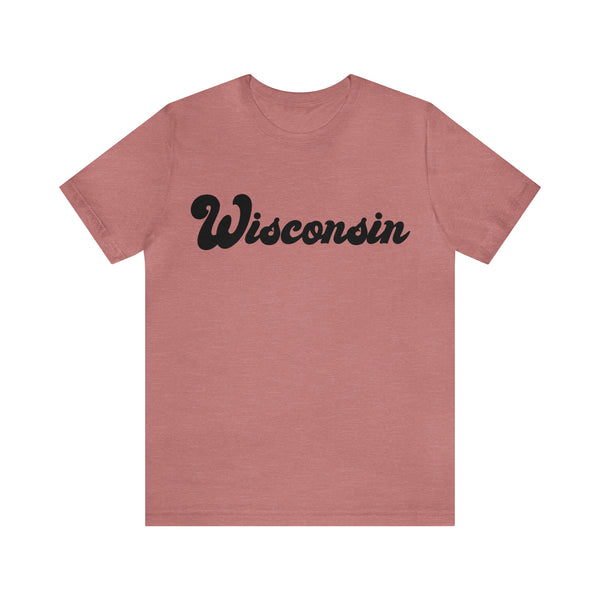 Wisconsin T-Shirt - Retro Unisex Wisconsin Shirt