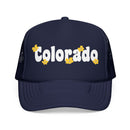 Colorado Foam Trucker Hat — Retro Daisy Logo Mesh Cap-1