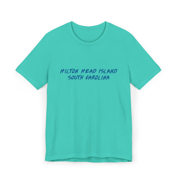 Hilton Head Island T-Shirt | 100% Cotton Retro South Carolina Tee