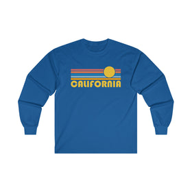California Long Sleeve Shirt - Retro Unisex Shirt