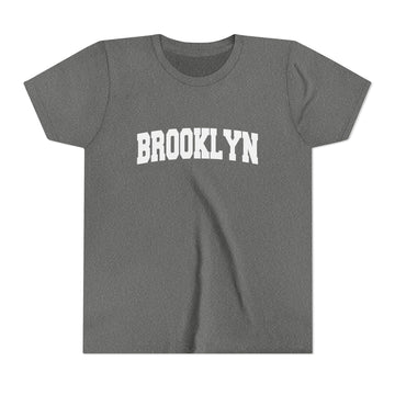 Brooklyn, New York Youth Graphic Tee - Kids Brooklyn T Shirt - Varsity Arch