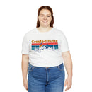 Crested Butte, Colorado Shirt - Mountain Sunset Unisex Crested Butte T-Shirt-16
